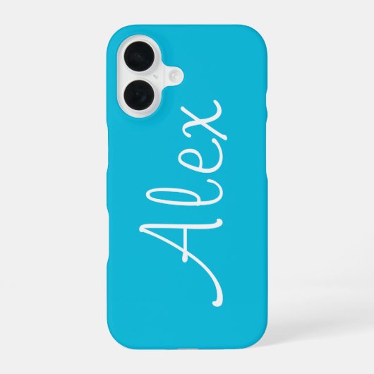 Alluring Aqua iPhone 16 Hoesje (Achterkant)