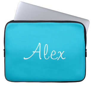 Alluring Aqua Laptop Sleeve
