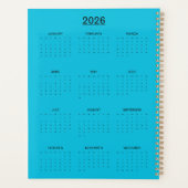 Alluring Aqua Planner (Achterkant)