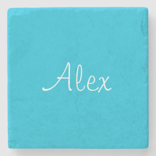 Alluring Aqua Stenen Onderzetter (Voorkant)