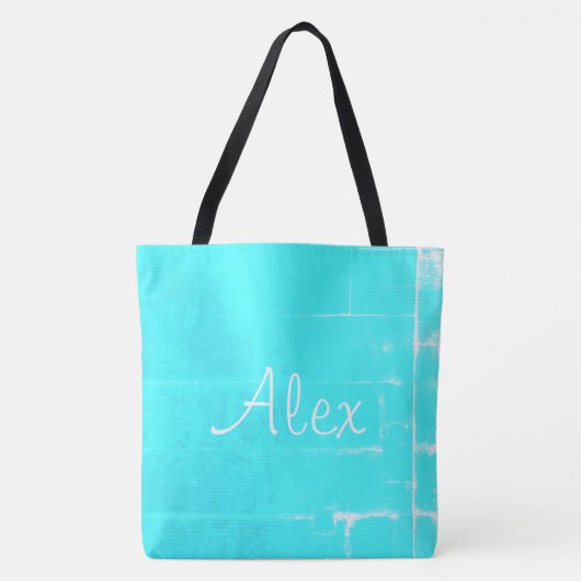 Alluring Aqua Tote Bag (Voorkant)