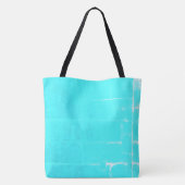Alluring Aqua Tote Bag (Achterkant)