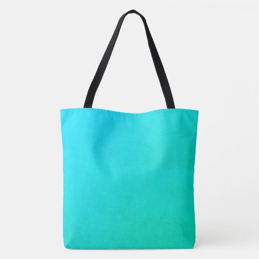 Alluring Aqua Tote Bag (Achterkant)