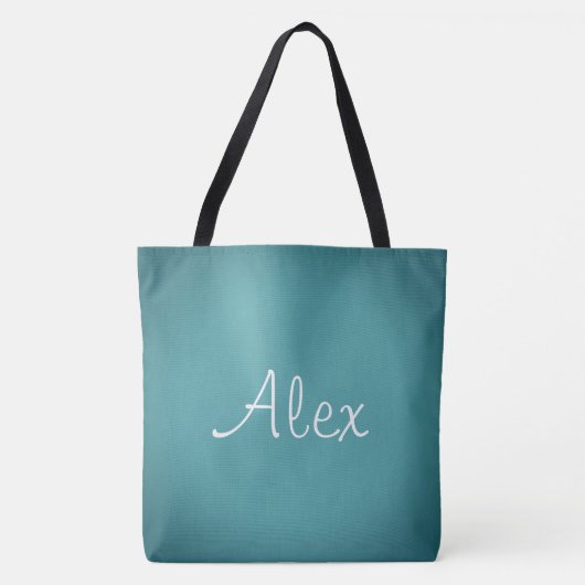 Alluring Aqua Tote Bag (Voorkant)