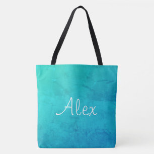 Alluring Aqua Tote Bag