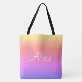 Alluring Aqua Tote Bag (Voorkant)