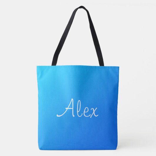 Alluring Aqua Tote Bag (Voorkant)