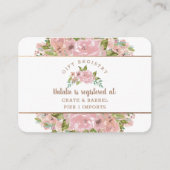 Alluring Roos  Vrijgezellenfeest Gift Registry Informatiekaartje (Voorkant)