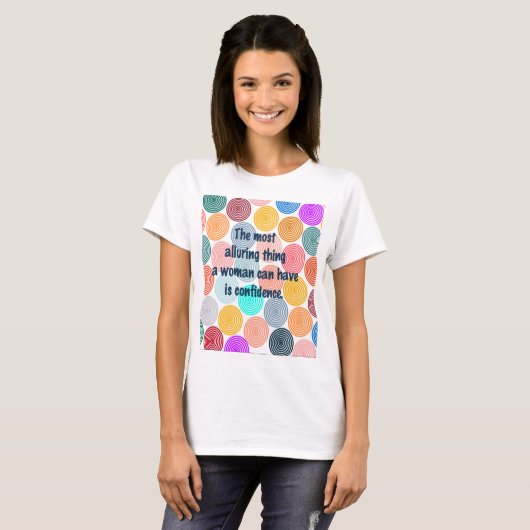 Alluring Woman T-shirt (Voorkant volledig)