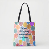 Alluring Woman Tote Bag (Voorkant)