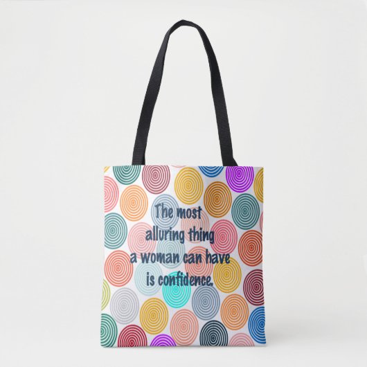 Alluring Woman Tote Bag (Voorkant)