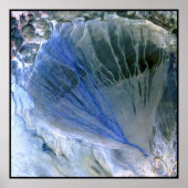 Alluvial Fan China Poster (Voorkant)