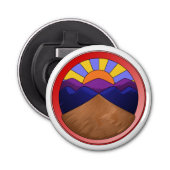 Alluviale ventilator Logo Button Flesopener (Voorkant)