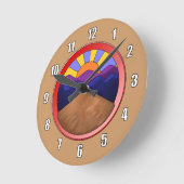 Alluviale ventilator Logo Ronde Klok (Hoek)