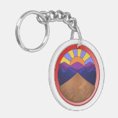 Alluviale ventilator Logo Sleutelhanger (Voorkant Links)