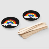 Ally AF I - LGBTQ Flag Gay Trans Queer Pride Handwaaier (Niet-gemonteerd)