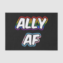 Ally AF II - LGBTQ Flag Gay Trans Queer Pride