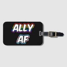 Ally AF II - LGBTQ Vlag Gay Trans Queer Pride