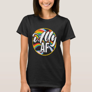 Ally Af Trans voor een LGBT-lid T-shirt
