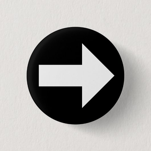 Ally Arrow-Button (1,25 inch) Ronde Button 3,2 Cm (Voorkant)