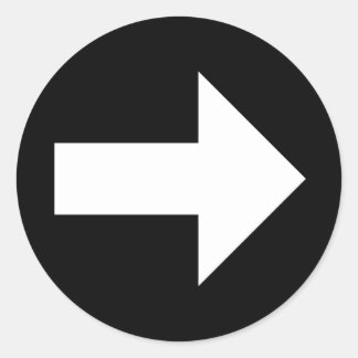 Ally Arrow Stickers (3in. 6ct.)