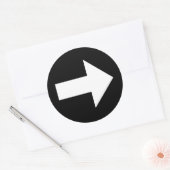 Ally Arrow Stickers (3in. 6ct.) (Envelop)