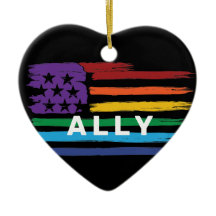 Ally Artistic Rainbow Flag