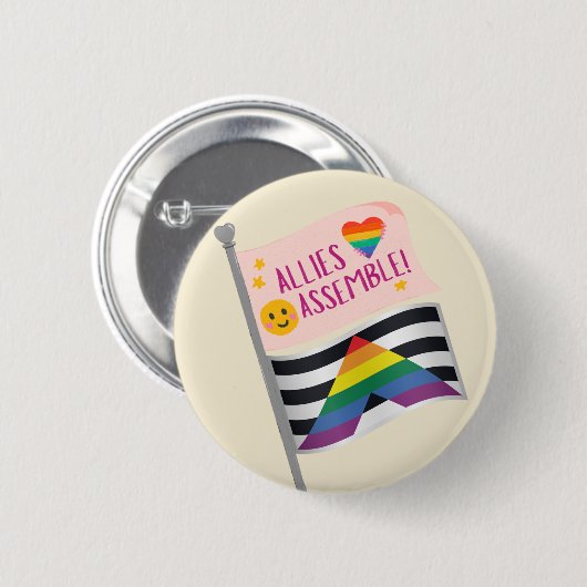 Ally Button (Voorkant /achterkant)