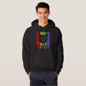 Ally Cat LGBT Gay Rainbow Pride Flag  Cat Hoodie (Voorkant volledig)