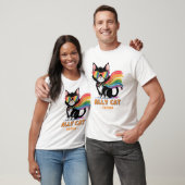 Ally Cat – Rainbow Cat LGBTQ Pride T-shirt (Unisex)