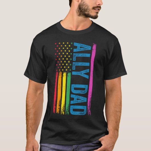 Ally Dad Ally T-shirt (Voorkant)