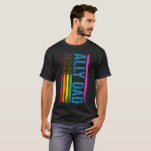 Ally Dad Ally T-shirt (Voorkant volledig)