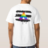 ALLY FLAG DRIPPING T-SHIRT (Achterkant)