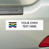 ALLY FLAG FLYING -.png Bumpersticker (Op auto)