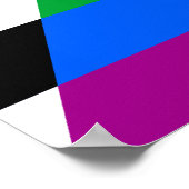 ALLY FLAG ORIGINAL -.png Poster (Hoek)