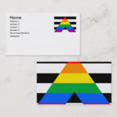 ALLY FLAG ORIGINAL VISITEKAARTJE (Voorkant / Achterkant)