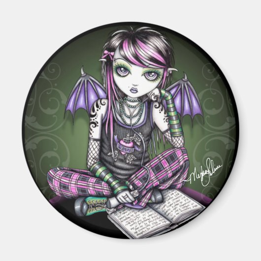 Ally Leuke Emo Fairy Magnet (Voorkant)