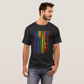Ally LGBT LGBTQ Rainbow Pride Amerikaanse vlag 4e  T-shirt (Voorkant volledig)