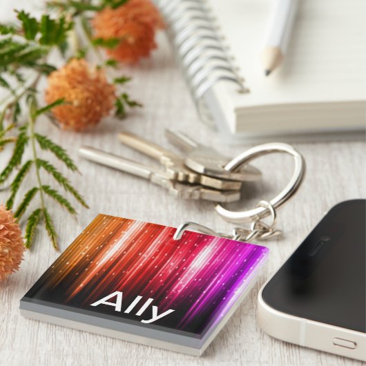 Ally noem Sleutelhanger! Sleutelhanger (Voorkant Rechts)