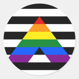 Ally Pride Circle Sticker
