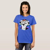Ally Pride Fist T-shirt (Voorkant volledig)
