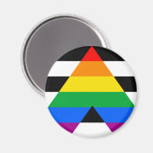 Ally Pride Flag Magneet (Voorkant / Achterkant)