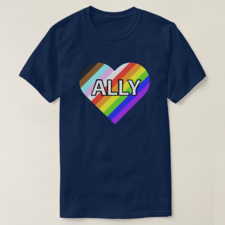 Ally Pride Heart T-shirt