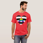 Ally Pride Heart T-shirt (Voorkant volledig)