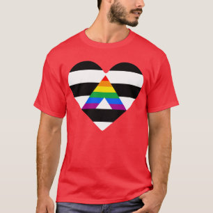 Ally Pride Heart T-shirt