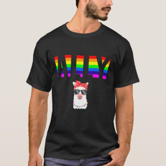 Ally Pride LGBTQ Equality Rainbow Lesbian Gay Tran T-shirt