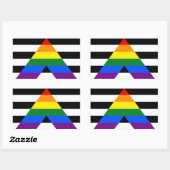 Ally Pride Rectangle Sticker (Vel)