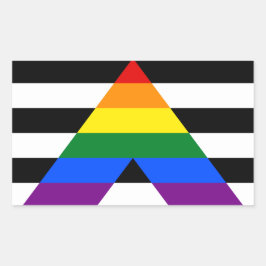 Ally Pride Rectangle Sticker