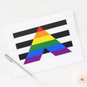 Ally Pride Rectangle Sticker (Envelop)