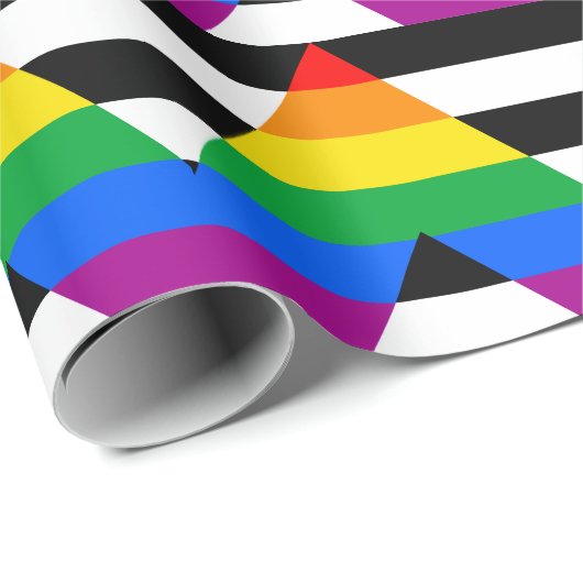Ally Pride Vlag Cadeaupapier (Rol Hoek)
